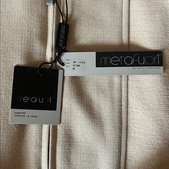 Mens blazer and pants by Metofuori New York - Picture 5 of 6